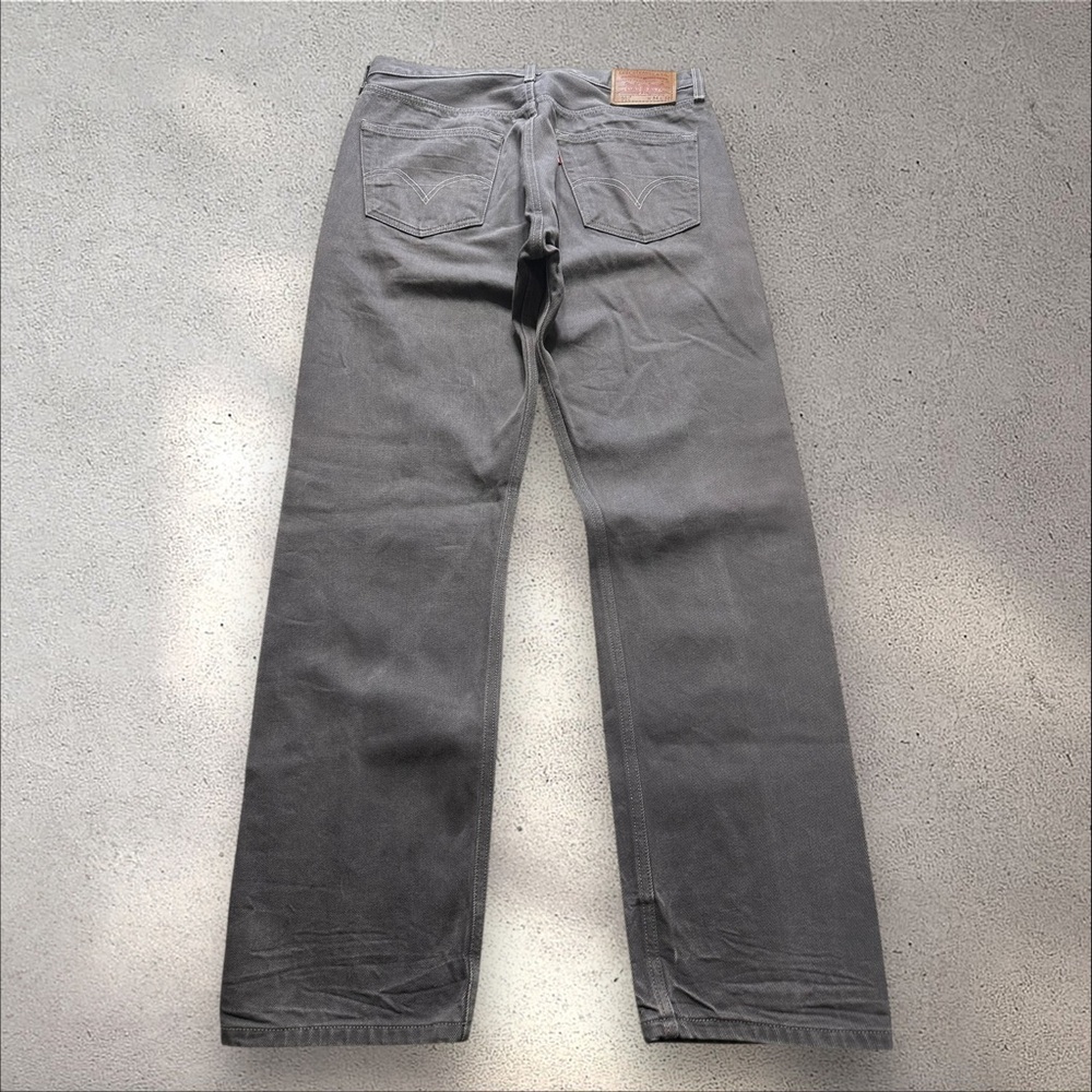 Levi’s 501 jeans men’s 34x32 gray straight fit
